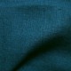 Rideau à oeillets sur mesure: lin lavé bleu paon