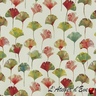 "Olivia" Floral cotton upholstery fabric Bloom Prestigious Textiles