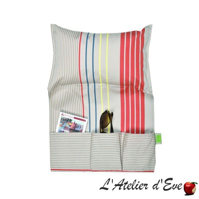 "Arctic" Lazy cushion Made in France Artiga