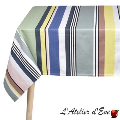 Basque cloth coated sheet "Iholdy" Made in France