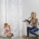 "Alpilles" Sheer curtain by the meter Aquaclean Casal