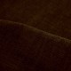 Amara marron Tissu velours non feu rideaux et sièges vendu au mètre