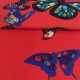 Chrysalide-piment-tissu-jacquard-velours-papillons-Art'Aile-Casal