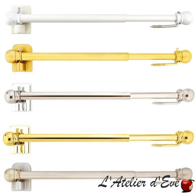 2 tringles vitrage extensibles - Houlès