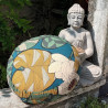 Zafu Bellidris Meditation cushion Made in France
