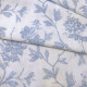Curtain Flowered jouy canvas "Rosa" French manufacture