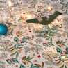 Christmas jacquard tablecloth made in France