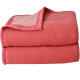 couverture-volta-bois-de-rose-rose-pure-laine-500g/m²-double-face-toison-d-or