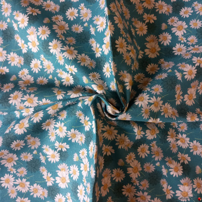 Fancy cotton fabric "Aster"