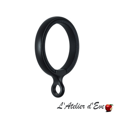 6 round rings for "Auro Black Edition" Houlès collection rod