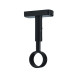 support-tringle-extensible-mur-ou-plafond-noir-mat-auro-black-edition